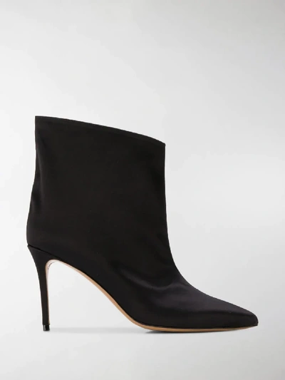 Shop Alexandre Vauthier Stiletto Ankle Boots In Black