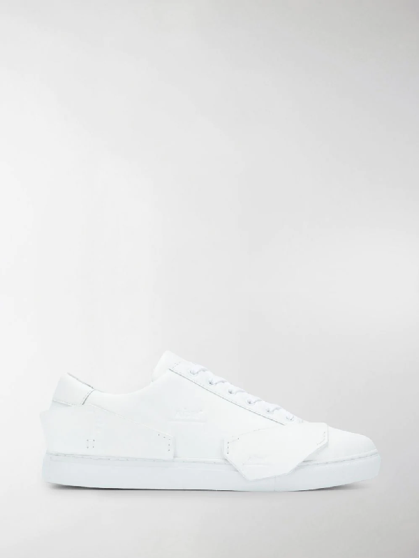 A Cold Wall Shard Low Top Sneakers In White Modesens