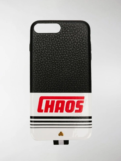 Shop Chaos Reflective Logo Iphone 7+/8+ Case In Black