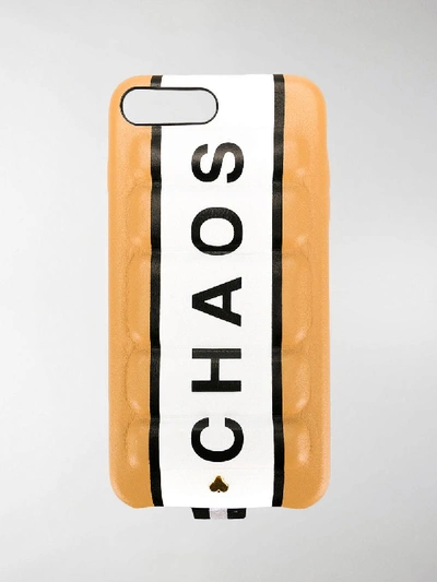 Shop Chaos Padded Iphone 8 Case In Neutrals