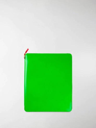 Shop Comme Des Garçons Super Fluo Ipad Case In Green