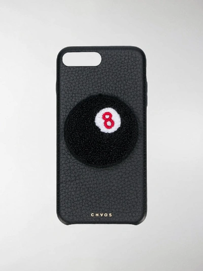 Shop Chaos 8-ball Iphone 7/8 Case In Black