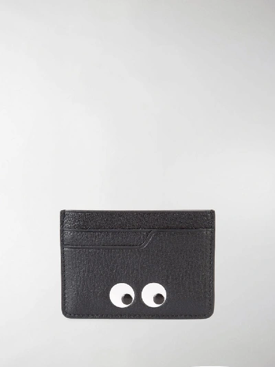 Shop Anya Hindmarch Eyes Wallet In Black