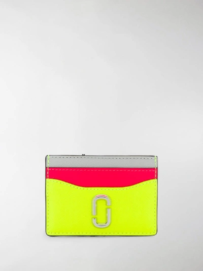 Shop Marc Jacobs Snapshot Cardholder In Yellow