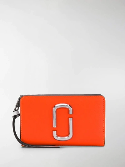 Shop Marc Jacobs Snapshot Compact Wallet In Grey