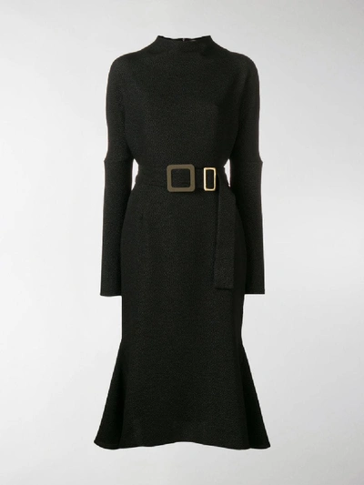 Shop Edeline Lee Powolny Dress In Black