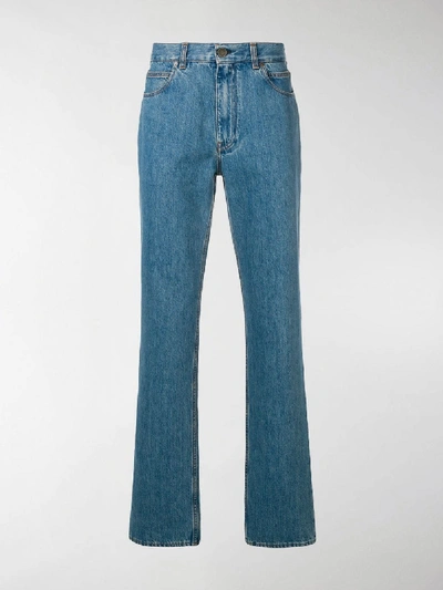 Shop Calvin Klein 205w39nyc Wide Leg Jeans In Blue