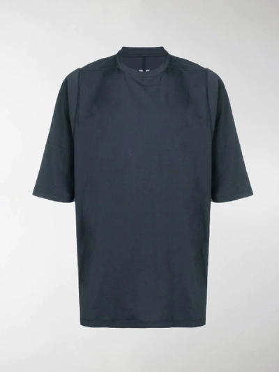 Shop Rick Owens Maxi Oversized T-shirt In Grey