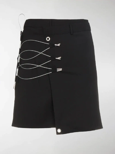 Shop Alyx Toggle Mini Skirt In Black