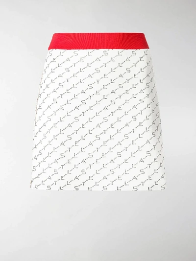 Shop Stella Mccartney A-line Mini Skirt In White