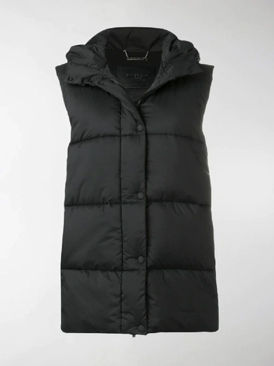 Shop Givenchy Padded Waistcoat In Black