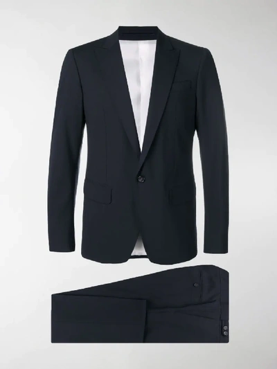 Shop Dsquared2 Two Piece Formal Suit In Blue