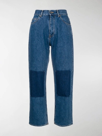 Shop Golden Goose Mid-rise Jeans In Blue