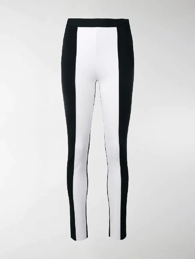 Shop Givenchy High Waist Leggings In Black