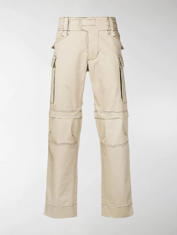 tan cargo jeans