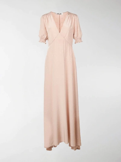 Shop Diane Von Furstenberg Avianna Maxi Dress In Neutrals