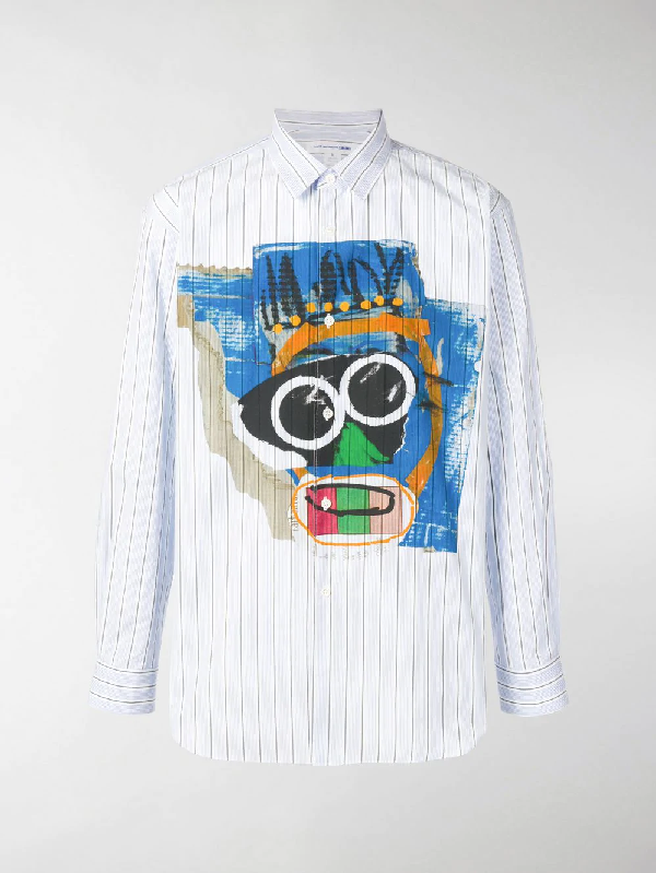 basquiat x comme des garcons