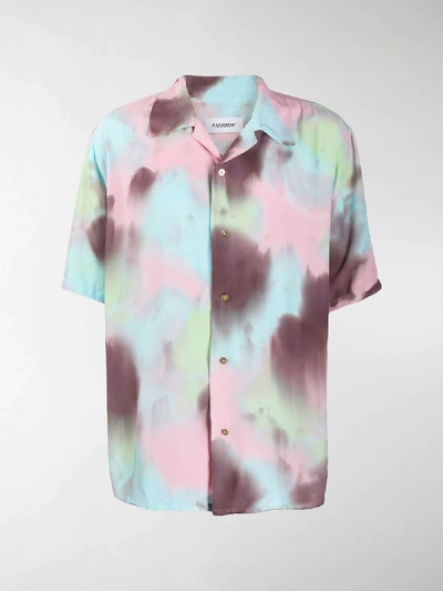 Shop Ambush Hawaiian Tie-dye Shirt In Pink