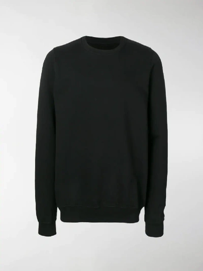 Shop Rick Owens Drkshdw Oversized Crewneck Sweatshirt In Black