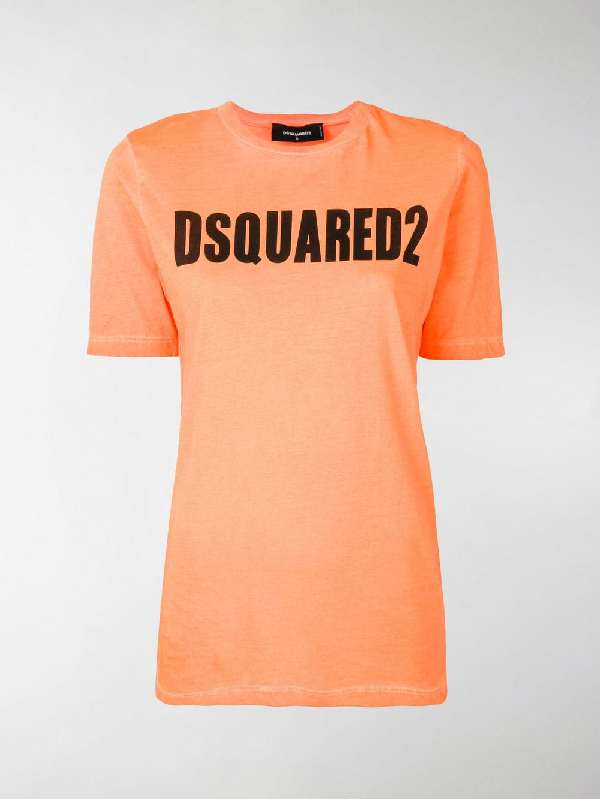orange dsquared2 top
