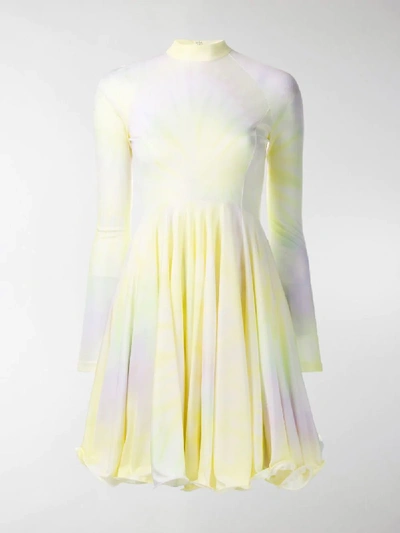 Shop Stella Mccartney Tie-dye Mini Dress In 8470 Multicolor Lemonnade
