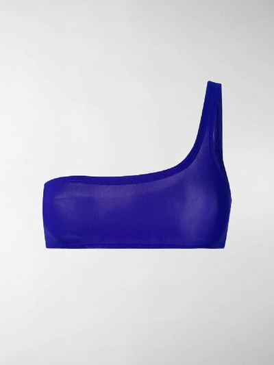 Shop Isabel Marant Salome Bikini Top In Blue