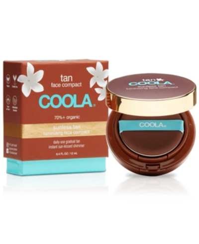 Shop Coola Organic Sunless Tan Luminizing Face Compact, 0.4-oz.