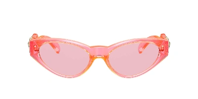 Shop Versace Woman  Ve4373 In Pink