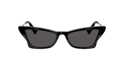 Shop Valentino Woman Sunglasses Va4062 In Smoke
