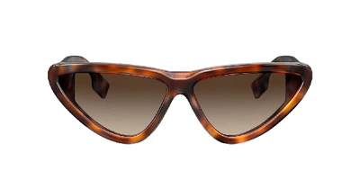 Shop Burberry Woman  Be4292 In Brown