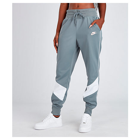 nike track pants womens grey