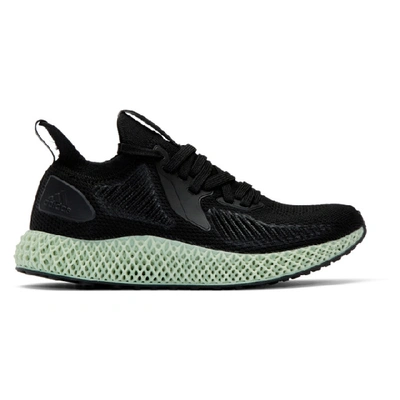 Shop Adidas Originals Black Alphaedge 4d Sneakers