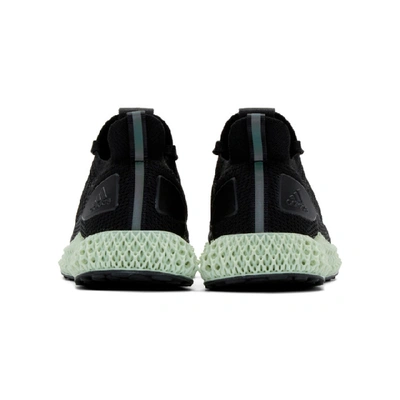 Shop Adidas Originals Black Alphaedge 4d Sneakers