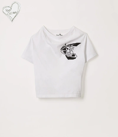 Shop Vivienne Westwood Historic T-shirt Arm And Cutlass White