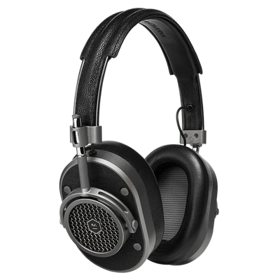 Shop Master & Dynamic ® Mh40 Wired Over-ear Premium Leather Headphones - Black Leather/gunmetal