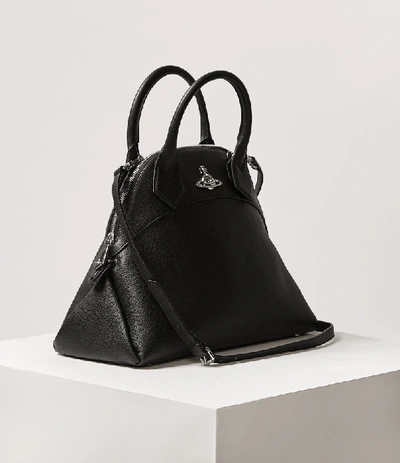 Shop Vivienne Westwood Windsor Medium Handbag Black