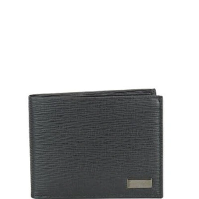 Shop Ferragamo Salvatore  Gancini Wallet In Black