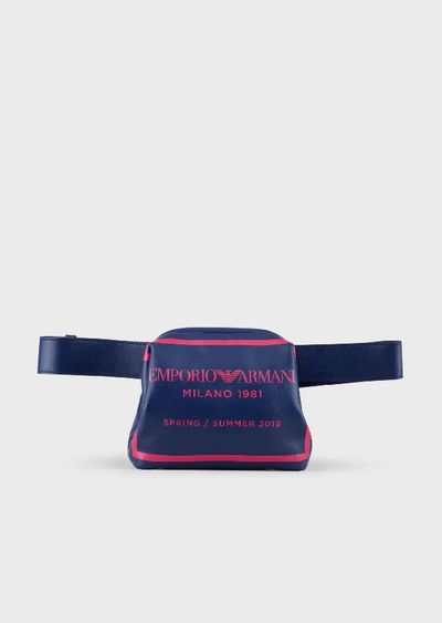 Shop Emporio Armani Belt Bags - Item 45472098 In Purple