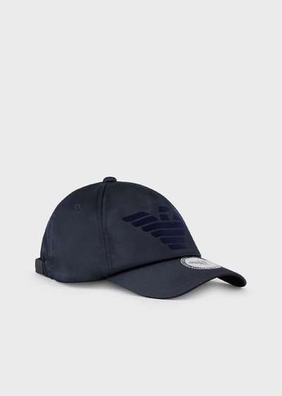 Shop Emporio Armani Caps - Item 46652686 In Blue
