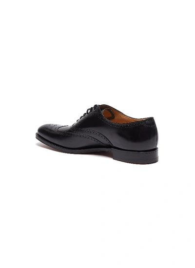 Shop Church's 'berlin' Leather Brogue Oxfords In Black