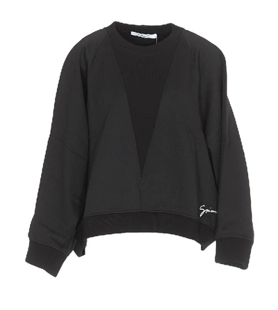 Shop Givenchy Balloon Sleeves Sweatshirt In Black