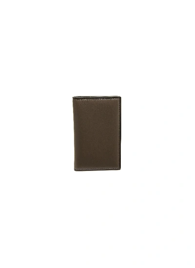 Shop Valextra Leather Business Card Holder