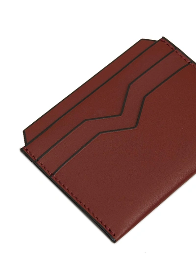 Shop Valextra Leather Card Holder