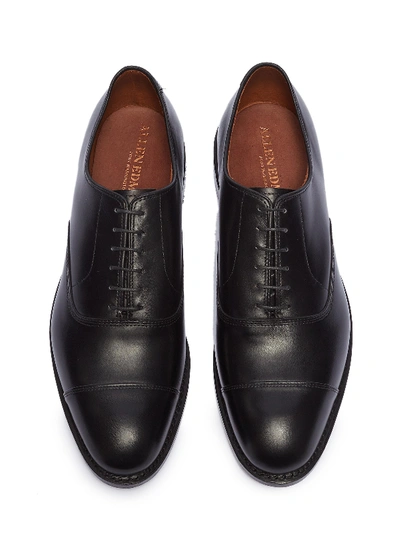 Shop Allen Edmonds 'park Avenue' Leather Oxfords In Black