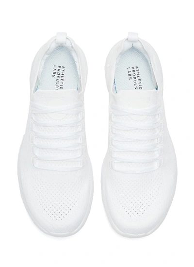 Shop Apl Athletic Propulsion Labs 'techloom Breeze' Knit Sneakers In White