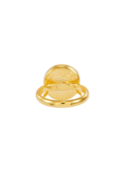 Shop Kenneth Jay Lane Coin Charm Ring