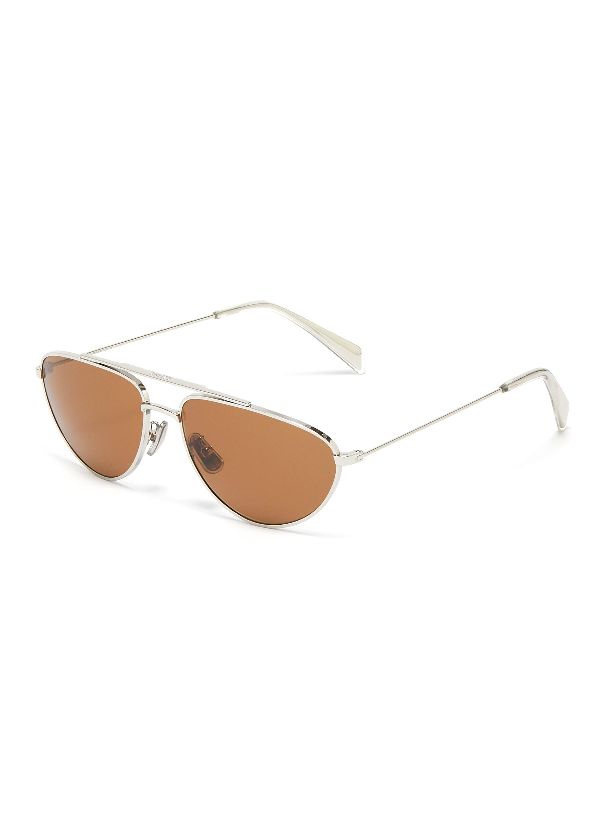 narrow aviator sunglasses