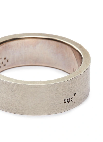 Shop Le Gramme 'le 9 Grammes' Brushed Sterling Silver Ring