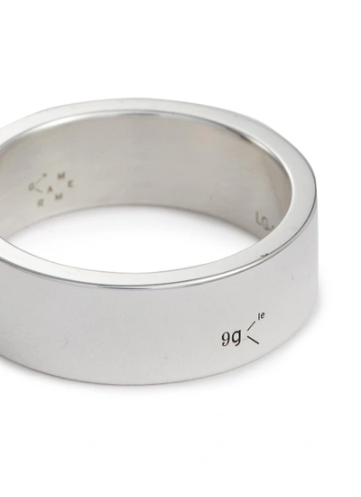 Shop Le Gramme 'le 9 Grammes' Polished Sterling Silver Ring In Metallic