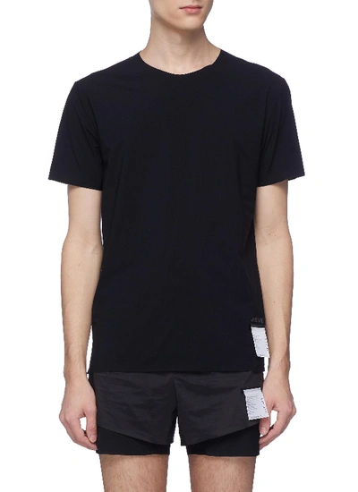 Shop Satisfy 'justice' Performance T-shirt In Black